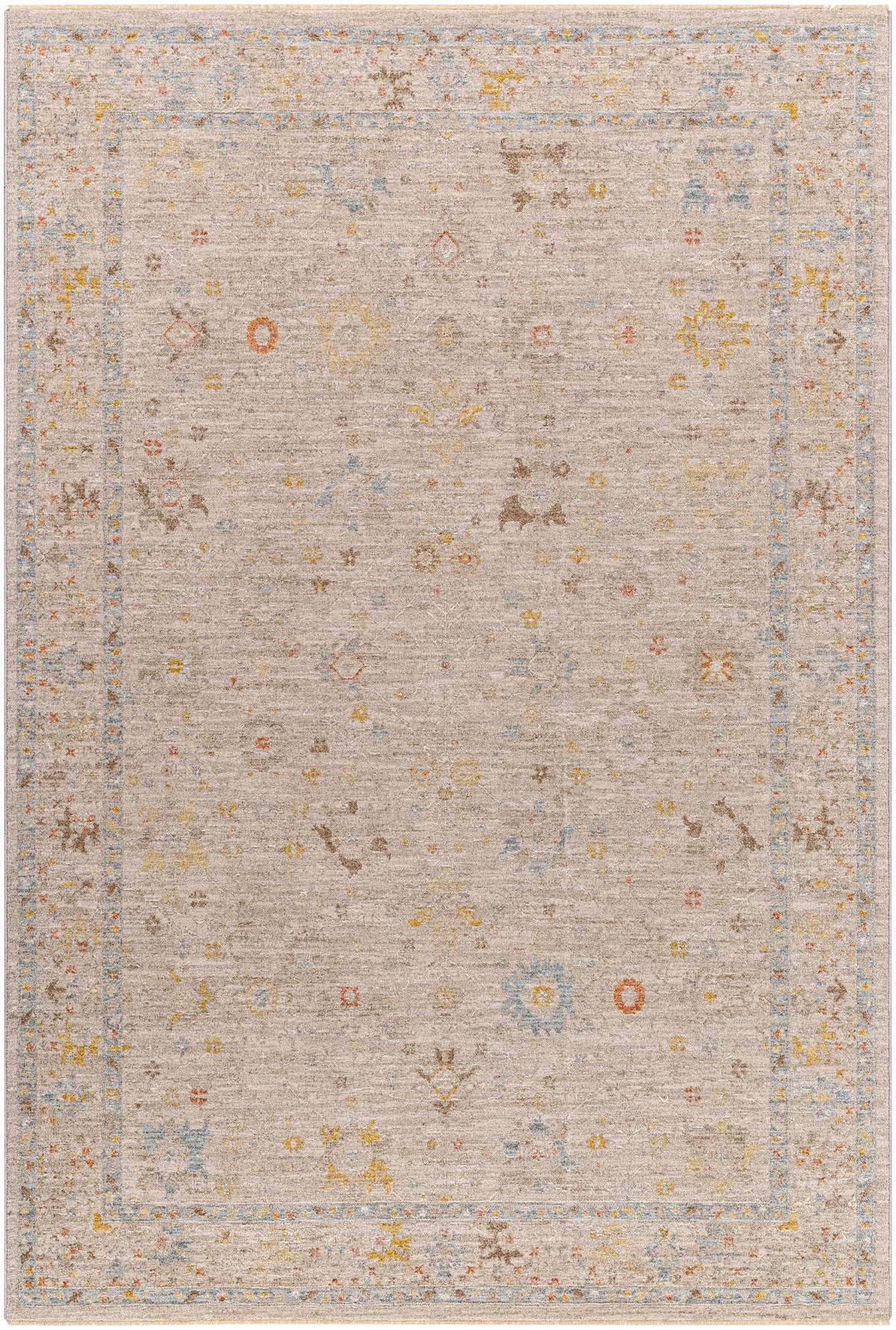 Amina Oushak Thick Luxe Area Rug