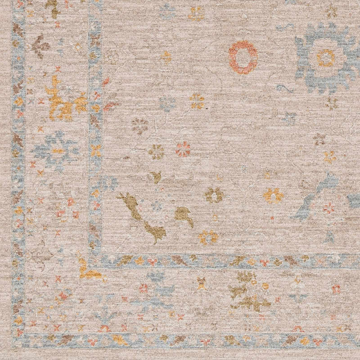 Amina Oushak Thick Luxe Area Rug