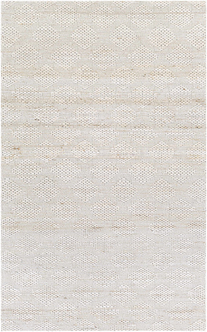 Angaston Beige Hand-Woven Jute Rug - Clearance