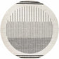 Angus Black&White Geometric Area Rug