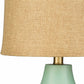 Aringay Aqua Textured Table Lamp