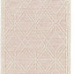 Ramsbury Soft Pink Wool Rug - Clearance