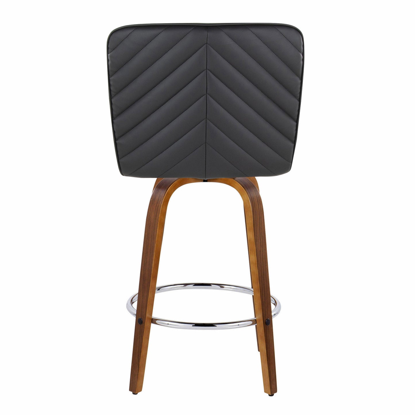 26" Contemporary Fixed-Height Counter Stool with Swivel