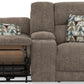 Joya - Power Headrest Power Lay Flat Reclining Console Loveseat With CR3 Heat/Massage/Lumbar/ZG - view 8