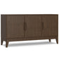 Harper 60 Inch Wide Solid Wood Sideboard Buffet
