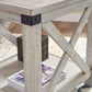Carynhurst - Rectangular End Table - Whitewash