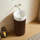 JINBO 16" Freestanding Cylindrical Cabinet
