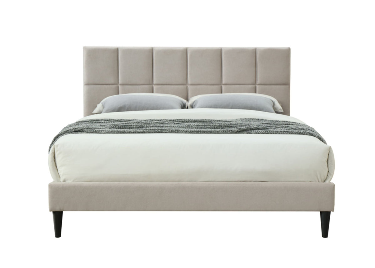 Twin Sized Squares Bed in a Box with USB