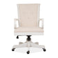 Bronwyn - Fully Upholstered Swivel Chair - Alabaster