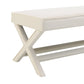 Comfort Double Bench Upholstered in Velvet Fabric