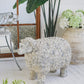Magnesium Sheep Figurine with Weathered Finish