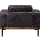 Silchester - Chair - Antique Ebony Top Grain Leather