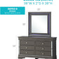 Verona G6702-D Dresser - Metallic