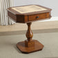 Bishop Cherry Finish Reversible Chess Checker Game Table