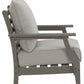 Visola - Lounge Chair w/Cushion (Set of 2) - Gray