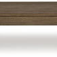 Rosswain - Lift Top Cocktail Table - Warm Brown