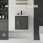 20" Floating Bathroom Vanity Combo