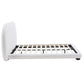 Extra Thick Upholstered Platform Bed Frame with Luxury Split Headboard
