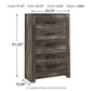 Wynnlow - Five Drawer Chest - Gray