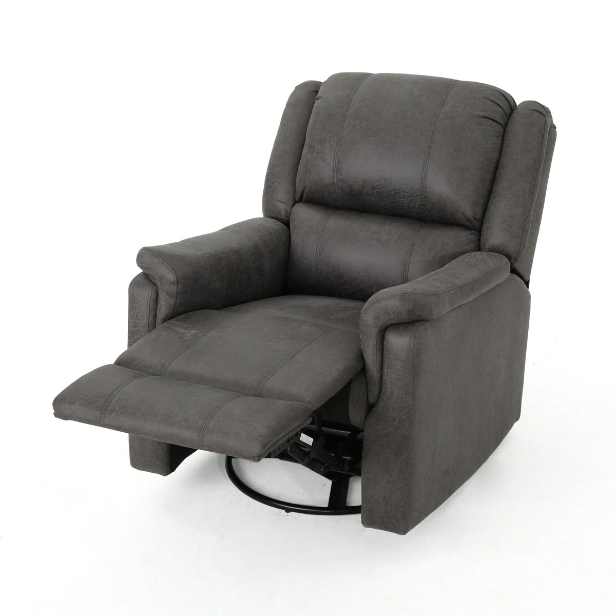 Contemporary Glider Recliner With Swivel Function - view 4