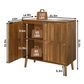 Farmhouse Sideboard Buffet Cabinet with Storage