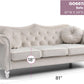 Glory Furniture Hollywood G0667A-S Velvet Sofa