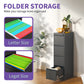 4 Drawer Metal Vertical File Cabinet with Lock