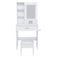 Vanity Table with Mirror & Adjustable LED Lights