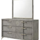 Gray Landscape Mirror