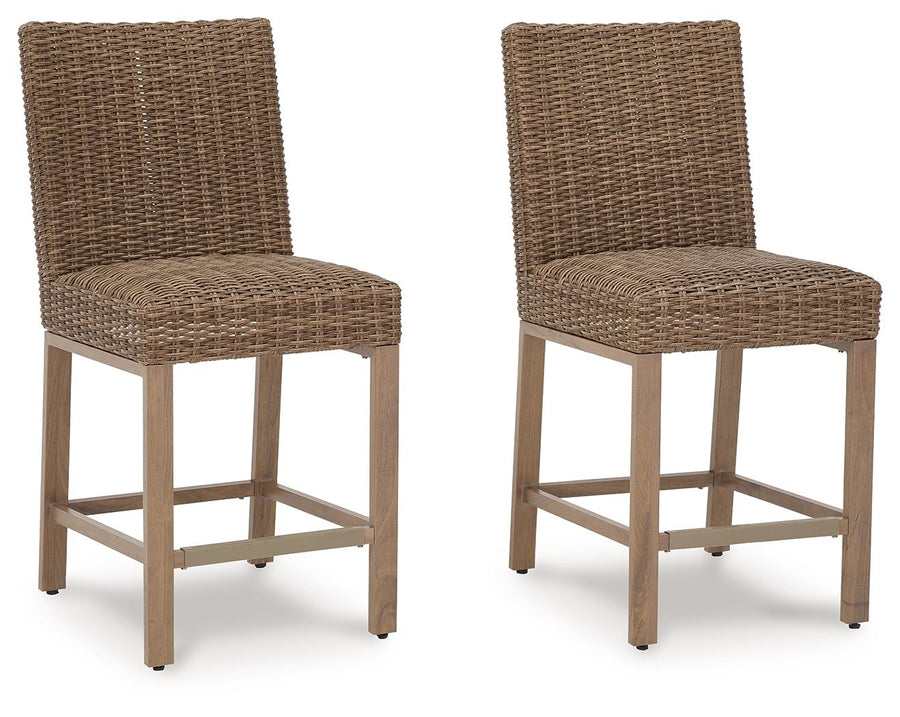 Walton Bridge - Barstool (Set of 2) - Driftwood