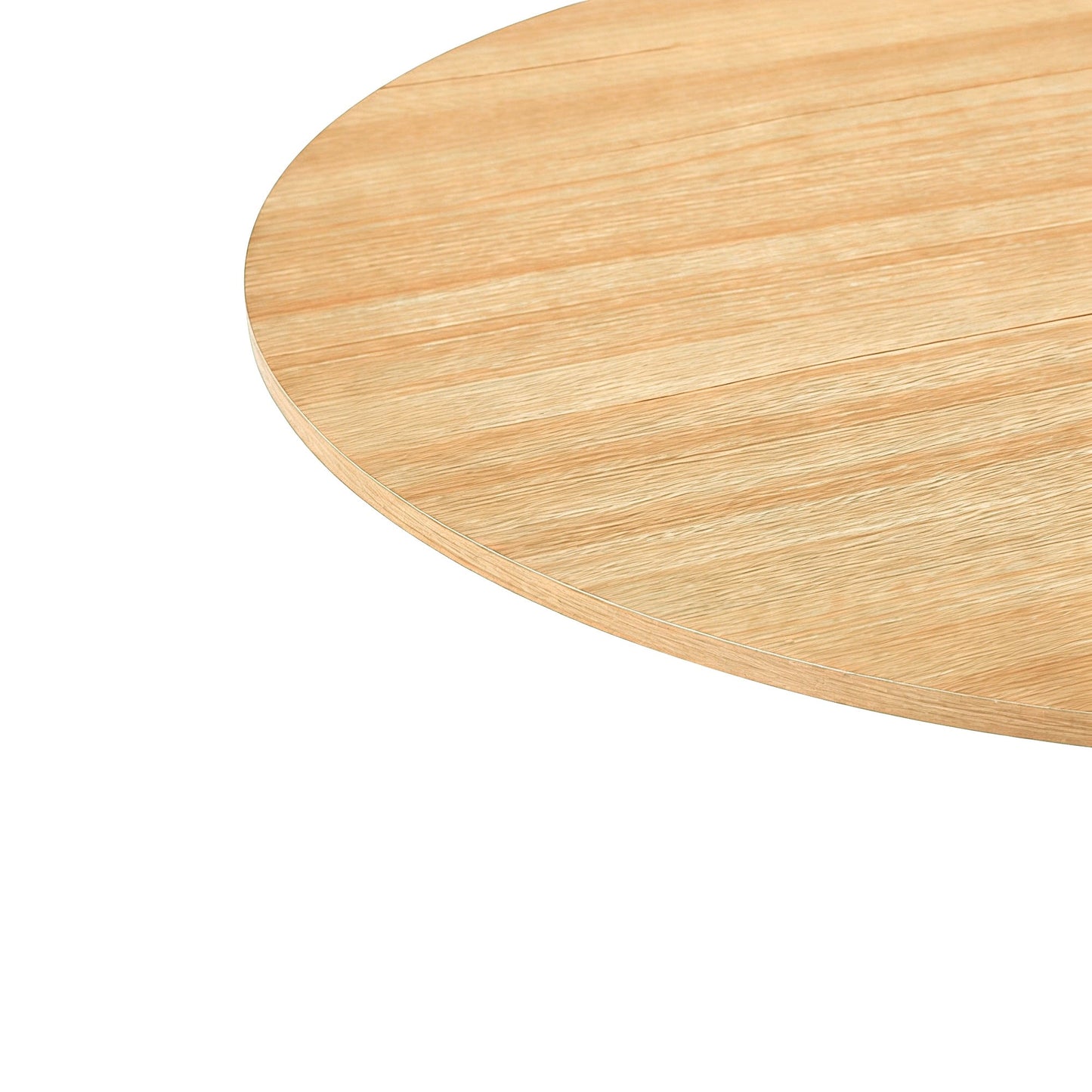 31.5" Oak Color Top Tulip Table