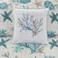 6 Piece Cotton Sateen Quilt Set with Throw Pillows Aqua - King/Cal King