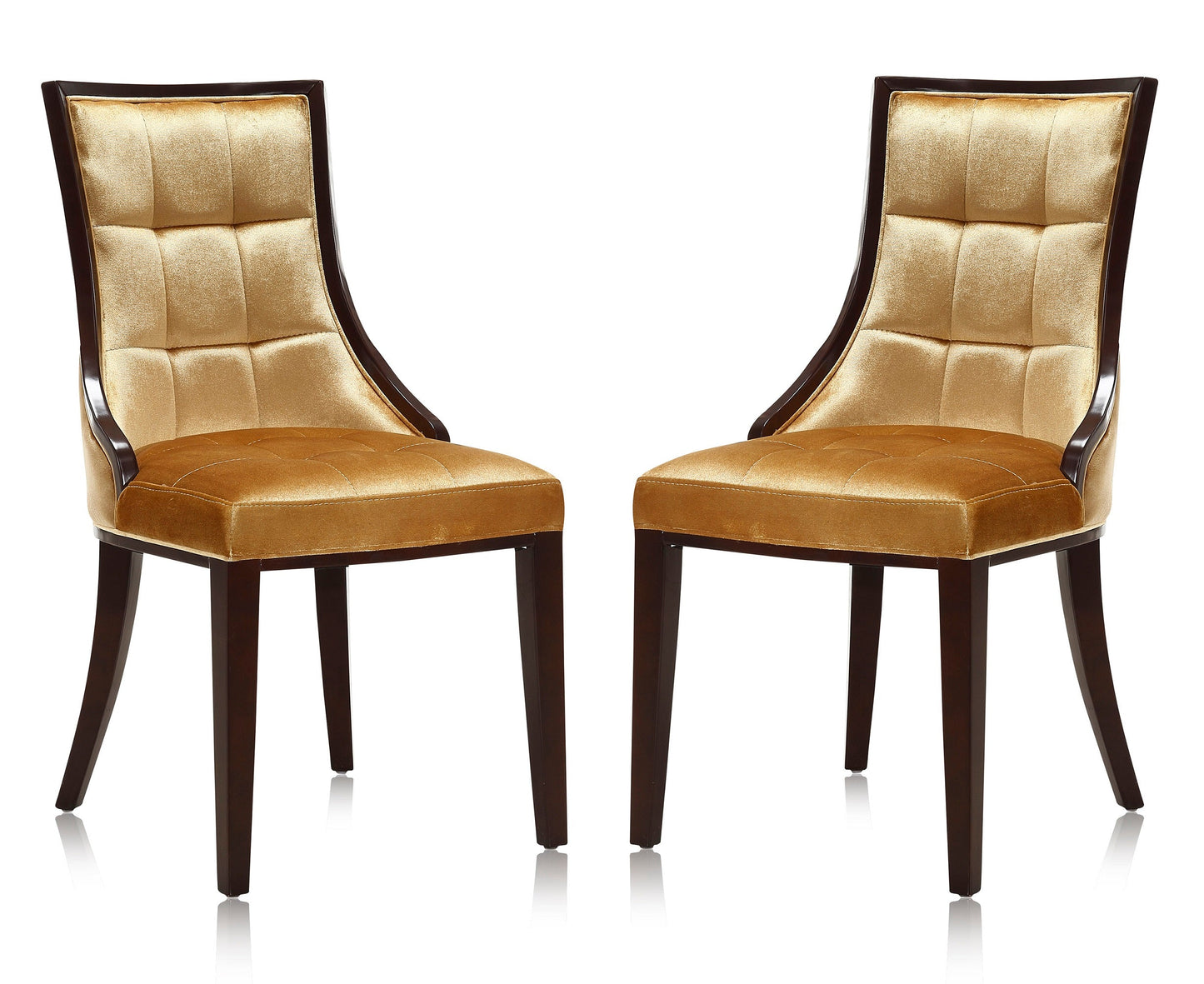 Fifth Avenue Wood Upholstered Dining Chair in Antique