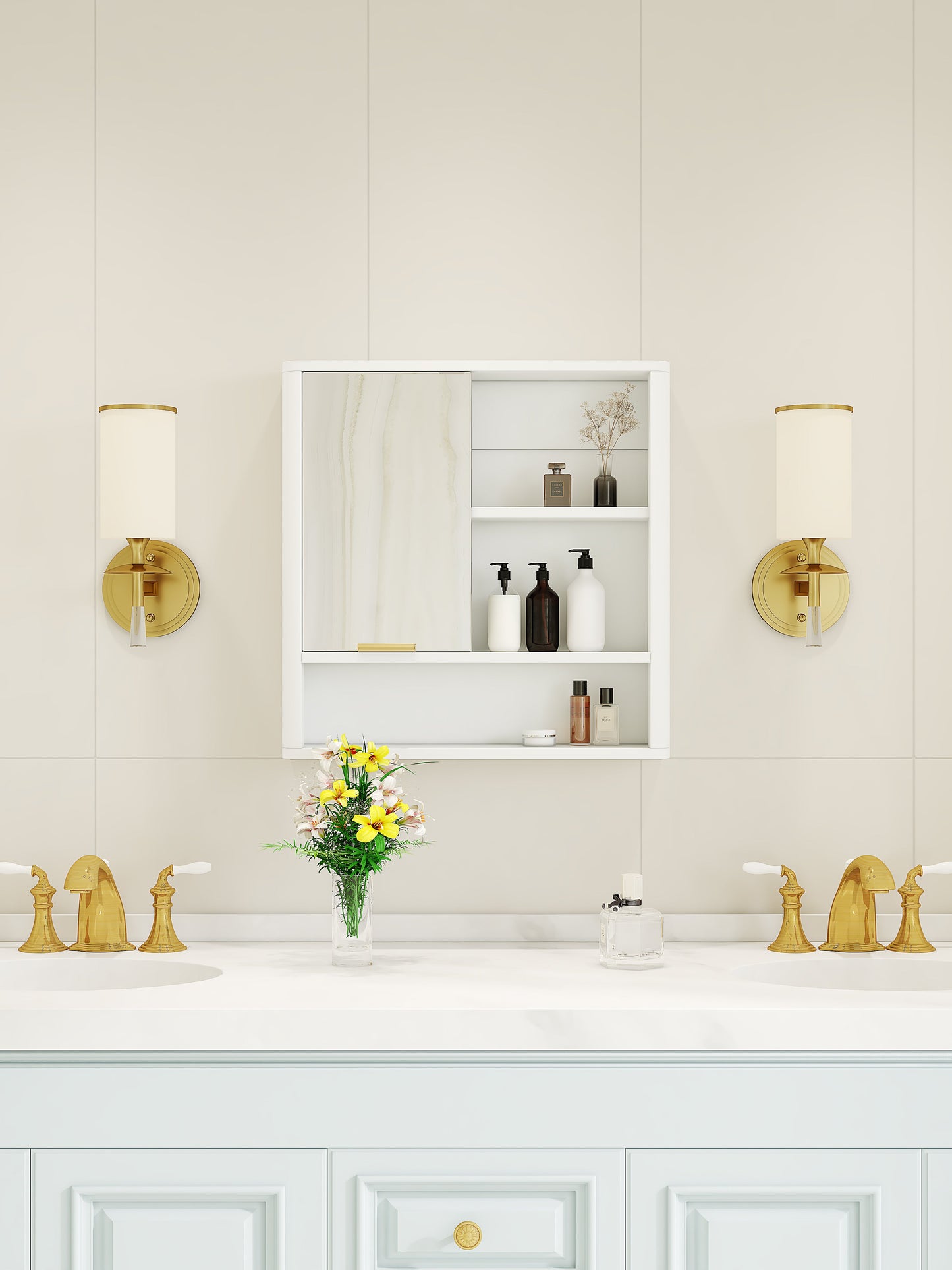 Modern Bathroom Mirror Cabinet