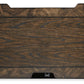 Maylee - Three Drawer Night Stand - Dark Brown