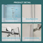 Single Sliding Bypass Shower Enclosure - 48" W x 76" H