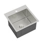15" x 15" x 9" Stainless Steel Drop In Kitchen Sink