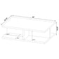 Metron Mango Rectangular Coffee Table