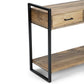 Riverside 54 Inch Wide Solid Mango Wood Console Sofa Table