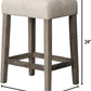 Transitional 3 Piece Counter Bar Dining Set
