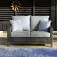 Elite Park - Loveseat w/Cushion - Gray