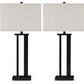Aniela - Metal Table Lamp Set