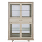 Lenox - Display Cabinet - Warm Silver
