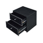 Modern Black Nightstand Table