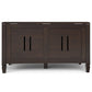Connaught 36 inch Wide Solid Wood Small Storage Bench Trunk in Chestnut
