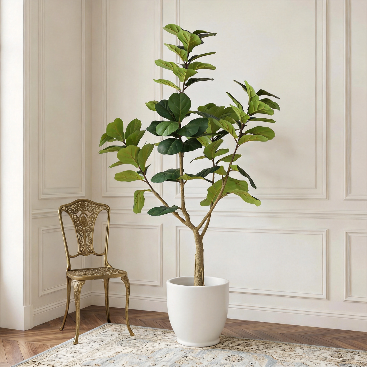 6FT Artificial Fiddle Leaf Fig Tree