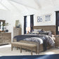 Paxton Place - Complete Panel Bed With Regular Rails