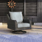 Elite Park - Swivel Lounge w/ Cushion - Gray