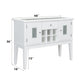 Elizaveta Faux Crystal Diamonds Sideboard