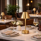 Elegance Rechargeable LED Table Lamp Plated